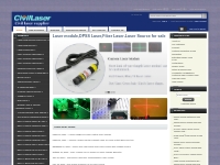 Laser diode module, DPSS laser,Fiber coupled Laser for sale, Civil Las