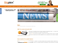 News and Press Media - Sigplex | Digital Signature Devices
