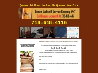 24 Hour Locksmith Queens 718-618-4116, Auto Locksmith 24 hour Lockout 
