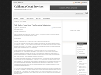 General | California Court Services