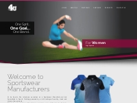 Sportswear Manufacturer, Sports Clothing and Sportswear India | 4u Spo