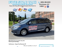 Cab Services | Airport Taxi Rochester | Five Star Taxi