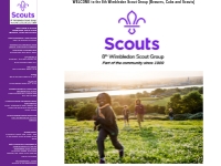 WELCOME to the 8th Wimbledon Scout Group (Beavers, Cubs and Scouts)
