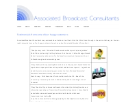 Testimonials - Associated Broadcast Consultants