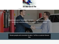AA Auto Care   Tire, Houston, TX, Looking for a reliable and trustwort