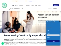 Home Nursing Services in Mangalore | Aayan Global