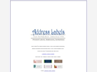 Address Labels Online - Printed Return Address Labels Stationery