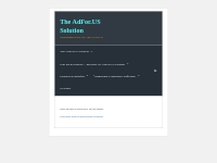 Features   Benefits | The AdFor.US Solution