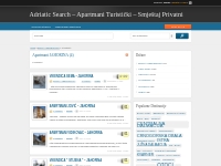 JAHORINA  Ad Categories  Adriatic Search   Apartmani Turistički   Smje