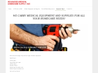 Medical Equipment Repair | Medical Equipment   Supplies   Advanced Med