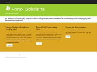 Forex Solutions and Services