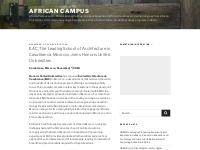 EAC, The Leading School of Architecture in Casablanca, Morocco, Joins 