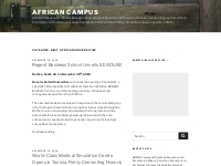 best African universities   African Campus