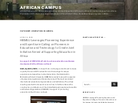 education in Africa   African Campus
