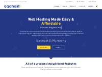AgaHost - Domains, Web Hosting, Reseller Hosting, VPS   Dedicated Host