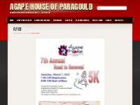 Agape House of Paragould | Flyer