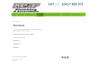 Services - Albury Plumber | MJF Plumbing