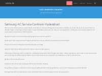 Samsung AC Service Centre in Hyderabad 8008066622 , Samsung AC Repair