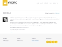 AIORC Roofing companies Reviews and testimonials | AIORC Roofing Compa