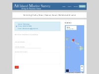   Contact | All Island Marine Survey   Hawaii, U.S.A.