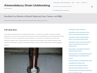 How Much Is a Plumber in Bristol? Exploring Costs, Factors, and FAQs  