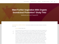 Want Further Inspiration With Organic Soundcloud Promotion? Study This