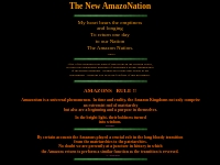 The New AmazoNation...dedicated to the rebirth of the Amazon        Na