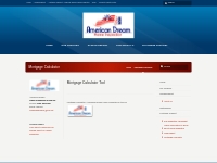 Mortgage Calculator - American Drean Home Inspection