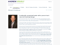 About Andrew  | Andrew Krugly