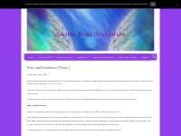 Terms and Conditions | Angelic Reiki Association