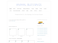 ANIMAL BLESSINGS | Reverence for ALL Life: Blessings For Animals   Nat