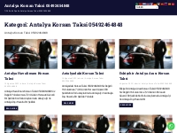 Antalya Korsan Taksi 05492464848 arşivleri - Antalya Korsan Taksi 0549