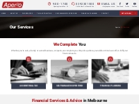 Financial & Accounting Consultancy | Superannuation | Aperio