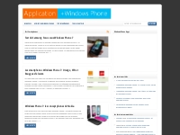 Test Smartphones | Application Windows Phone