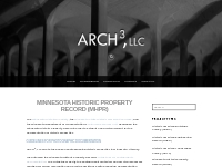 Minnesota Historic Property Record (MHPR)   ARCH3, LLC