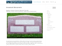 Aroostook Monuments | Headstones, Gravestones and Memorials