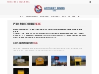 Pylon and Monument signs | Arteest Signs Ltd.