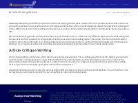 Custom Article Writing | Article Writing Service Provider - AWUK