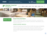 Export Documentation - Atlantic Essential Products