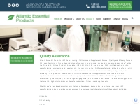 Quality Assurance - Atlantic Essential Products
