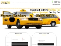 Chandigarh to Delhi One Way Taxi-9988935377