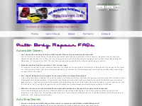 Auto Body Repair FAQs - Automobile Owners - Auto Shop Owners - My Auto