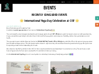b2w foundation Events