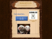 Backwoods Farm Inc. Landing Page