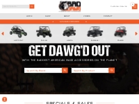 UTV/Side-By-Side Accessories | Bad Dawg Accessories