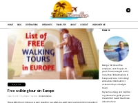 Free walking tours in Europe | Baltic Traveller Blog