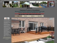 HOME OF ALUMINUM DECK RAILINGS ,AWNINGS,AND PORCH ENCLOSURE,FENCES,