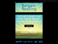 Deals, discounts and free books - Bargain Reading