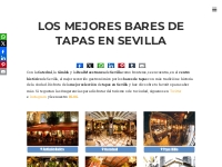 Mejores Bares de Tapas en Sevilla - Tapear en Sevilla