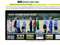 Basic Soccer Skills Guide for Coaches, Players and Parents
